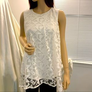Off White Dressy Blouse
